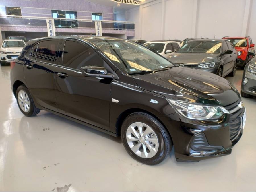 CHEVROLET - ONIX - 2020/2021 - Preta - R$ 74.900,00